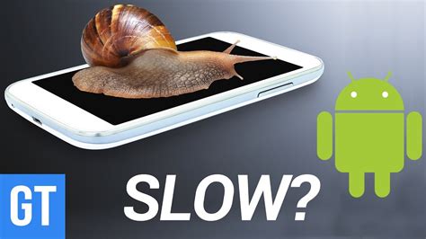 Why do Androids slow down so fast?